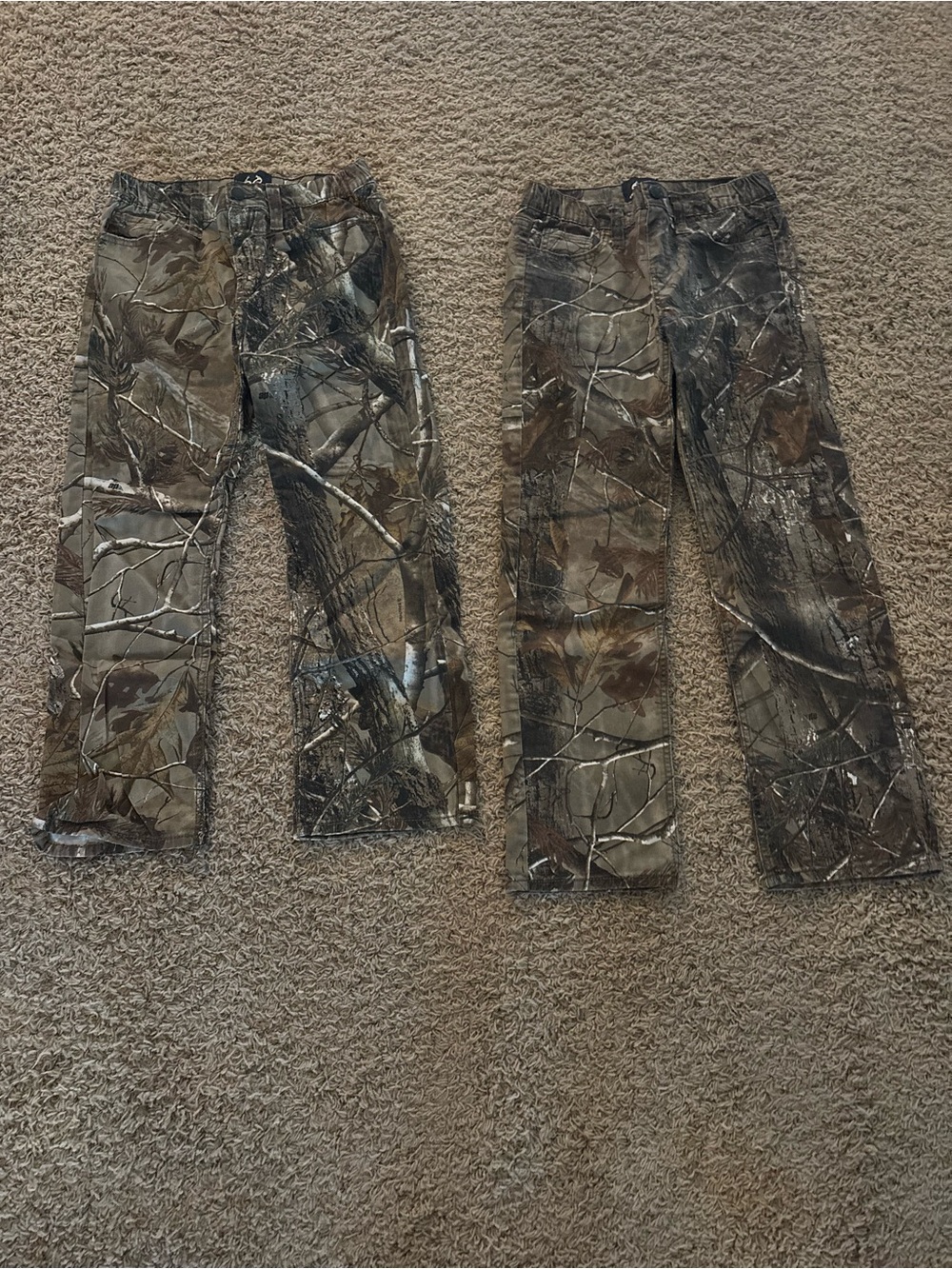 Realtree Camo Pants in Brown and Green